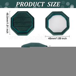 Scatole anello di velluto&nbsp;VBOX-WH0013-01D