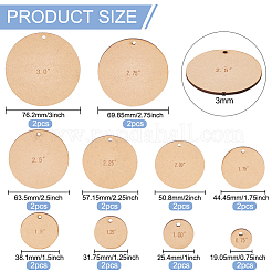 2 комплект направляющих для резки помпонов из дерева и МДФ&nbsp;DIY-BC0006-79
