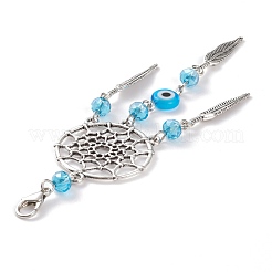 Сплавочные подвески тибетского стиля HJEW-JM00406