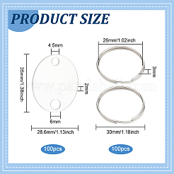 Набор для самостоятельного изготовления овального брелока-подвески&nbsp;DIY-BC0012-42