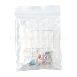 5 pièces 5 couleurs pendentifs en verre transparent&nbsp;GLAA-FS0002-74