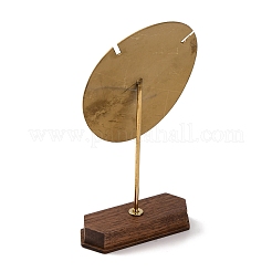 Espositori porta collane in legno di forma ovale&nbsp;ODIS-B002-05C
