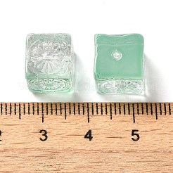 Прозрачные стеклянные бусины GLAA-A012-04