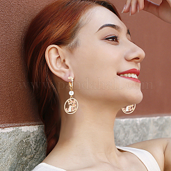 40 шт. фурнитура для сережек-клипс из нержавеющей стали 304 STAS-SP0001-23G