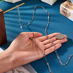 Латунные цепи с овальными и плоскими круглыми звеньями&nbsp;CHC-TA0001-23