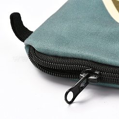 Sacchetti cosmetici con cerniera in telo di poliestere&nbsp;ABAG-G010-04A