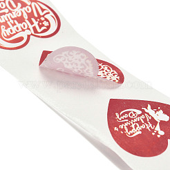 Тематика дня святого валентина бумажные наклейки с изображением сердца STIC-Q015-01A