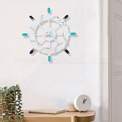Décoration de la maison en bois de pin naturel&nbsp;AJEW-WH0119-77