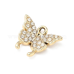 Подвески из сплава и страза&nbsp;ALRI-D303-19G-02