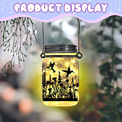 Силуэт бумаги AJEW-WH0529-018