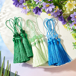 24pcs décorations de gland en polyester 3 couleurs&nbsp;OCOR-TADJ0007-01C