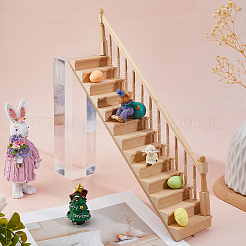 2 шт. 2 стиля деревянная лестница миниатюрные украшения&nbsp;AJEW-DC0003-52