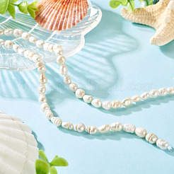 1 нити натурального барочного жемчуга кеши жемчужные бусины нити&nbsp;PEAR-TA0001-13