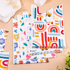 40 шт. 4 стильных водонепроницаемых мешочка для хранения конфет из печатного CPE ABAG-TA0001-36