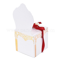 Романтическая коробка конфеты свадьбы CON-L025-A03