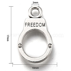 Сплавочные подвески тибетского стиля TIBE-S323-082AS-RS