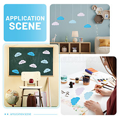 320 Stück leere Pinnwand in Wolkenform&nbsp;DIY-CA0008-29