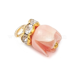 8 шт. подвески-цветы из искусственного коралла двух цветов&nbsp;PALLOY-JF04542