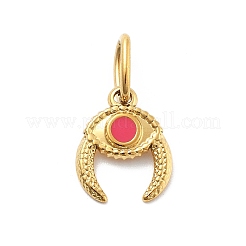 Подвески из нержавеющей стали 304 с эмалью&nbsp;STAS-L283-44G