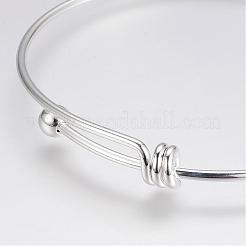 Регулируемые латунные браслеты&nbsp;BJEW-P148-03