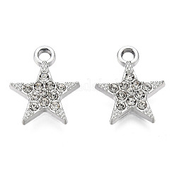 Подвески из покрытого платиной сплава PALLOY-T073-06P-03-RS