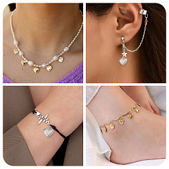 300 шт. 2 подвески из нержавеющей стали 304&nbsp;STAS-PJ0001-38