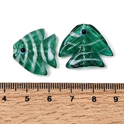 Perles vernissées manuelles&nbsp;LAMP-H073-01H