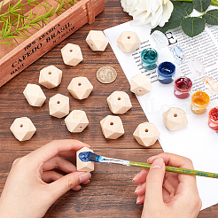 Природных шарики древесины WOOD-PH0001-10B