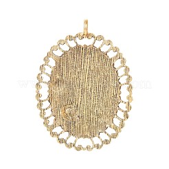 Legierung Emaille Fassungen&nbsp;PALLOY-L222-009AG