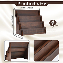 Minifigure in legno espongono montante&nbsp;ODIS-WH0078-07B