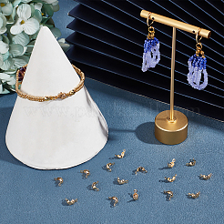 200 шт. латунные наконечники для бусин&nbsp;KK-BBC0003-64