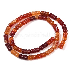 Бусины из натурального красного агата (окрашенные и нагретые) G-P595-A02-01