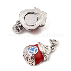 Laiton émail des fermoirs magnétiques&nbsp;KK-C066-25P