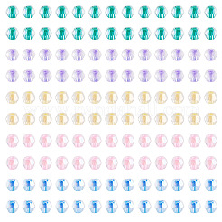 405 шт. прозрачных стеклянных бусин с гальваническим покрытием&nbsp;GLAA-TA0003-66C