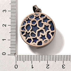 Gefärbt natürliche Lapislazuli Anhänger&nbsp;G-P560-01R-05
