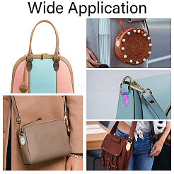 12 шт. двухцветные застежки-подвески из сплава&nbsp;FIND-CA0010-72