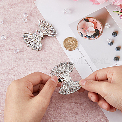 2 шт. украшения для обуви в виде банта AJEW-FH0004-43