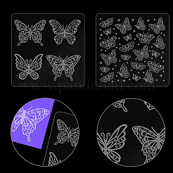 Доски с текстурой акриловой глины DIY-WH0498-0017