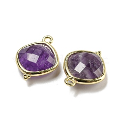 Подвески из натурального аметиста &nbsp;G-M431-12G-01