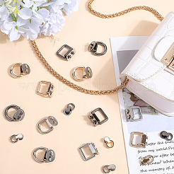 9 стиль застежки для подвески сумок из цинкового сплава FIND-GF0005-10