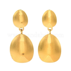 Серьги-подвески из нержавеющей стали 304 для женщин&nbsp;EJEW-L296-030G