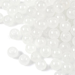 2 нитка круглых бусин из искусственного нефрита DGLA-FS0001-20B