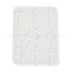 Звезда Давида и крестик кулон своими руками силиконовые Молды&nbsp;X1-SIMO-C012-05