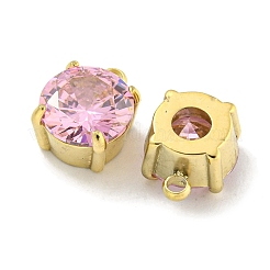 Подвески из нержавеющей стали 304 с кубическим цирконием STAS-L278-010G-02