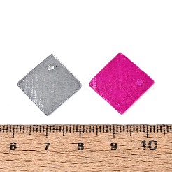 Подвески из натуральной ракушки капиз SHEL-K006-65