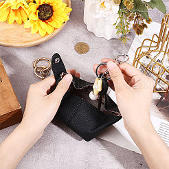 1 шт. футляры для монет из коровьей кожи&nbsp;AJEW-CL0001-52C