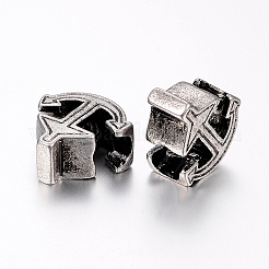 Европейские бусины из нержавеющей стали 304 STAS-I074-11AS