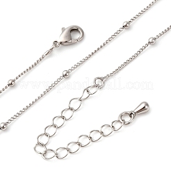 Ожерелья-цепочки из латуни MAK-L045-08P