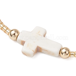 Браслеты из бисера в форме цилиндра из стеклянного бисера&nbsp;BJEW-MA00171-03