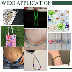 Смешанные 12/0 круглые стеклянные бусины&nbsp;SEED-PH0006-2mm-01